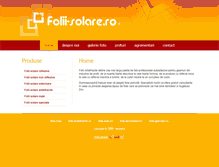 Tablet Screenshot of folii-solare.ro